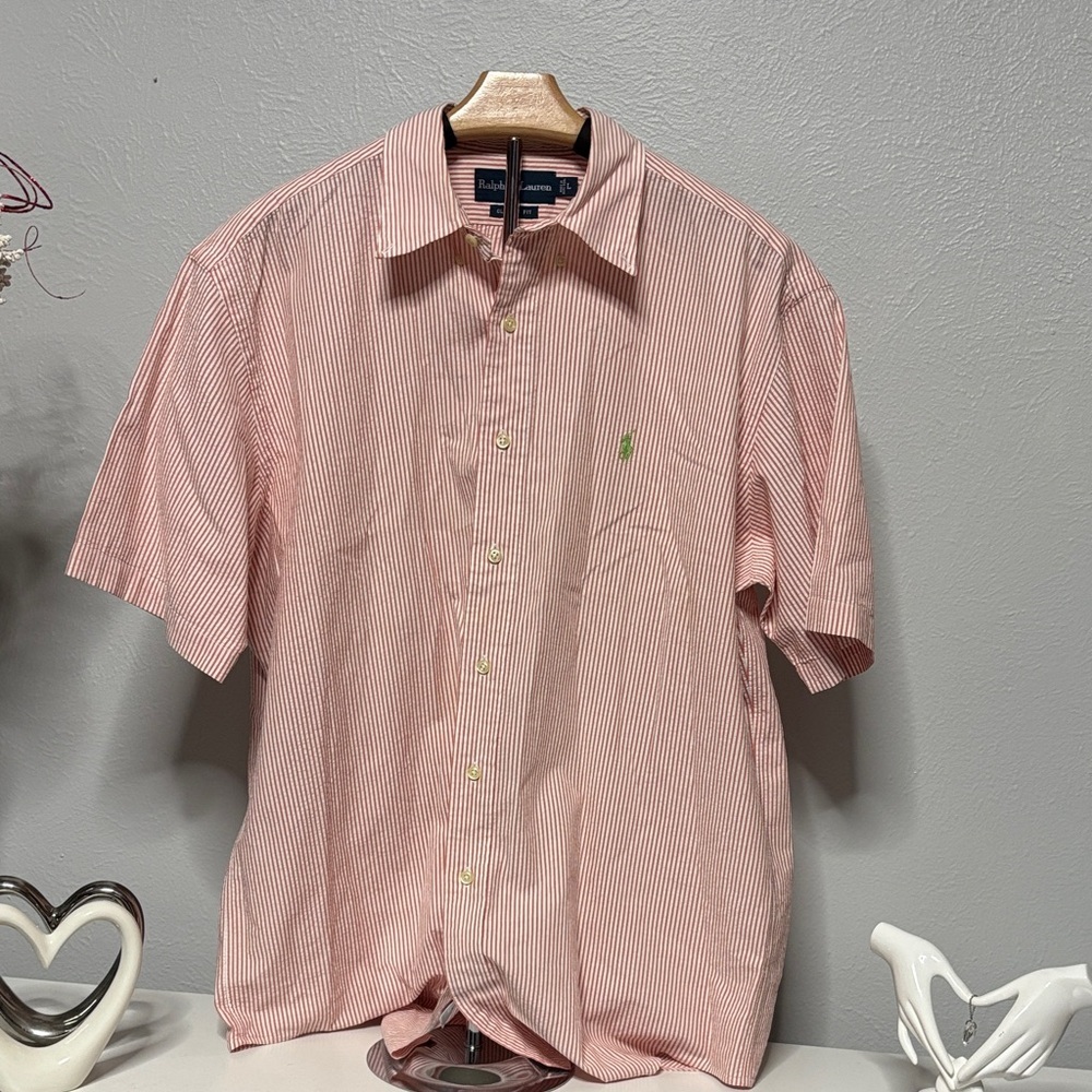 Ralph Lauren Men's Striped Button Down Shirt